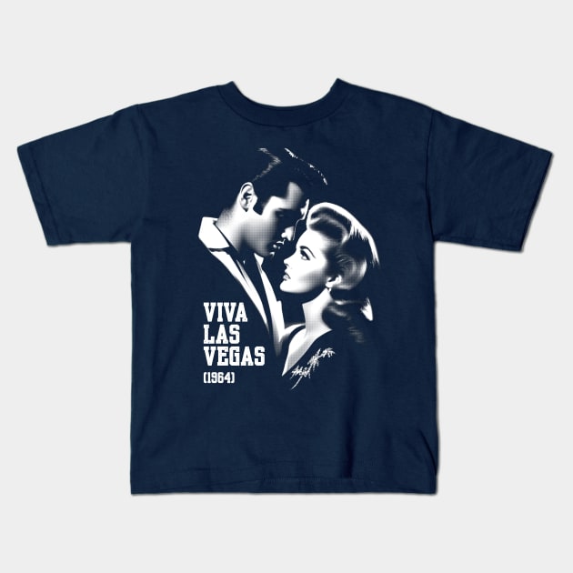 Viva Las Vegas Kids T-Shirt by BAJAJU